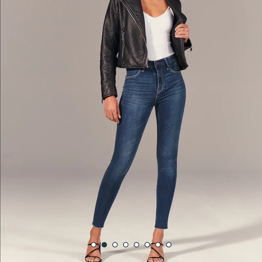 Abercrombie and Fitch High Rise Jean Legging